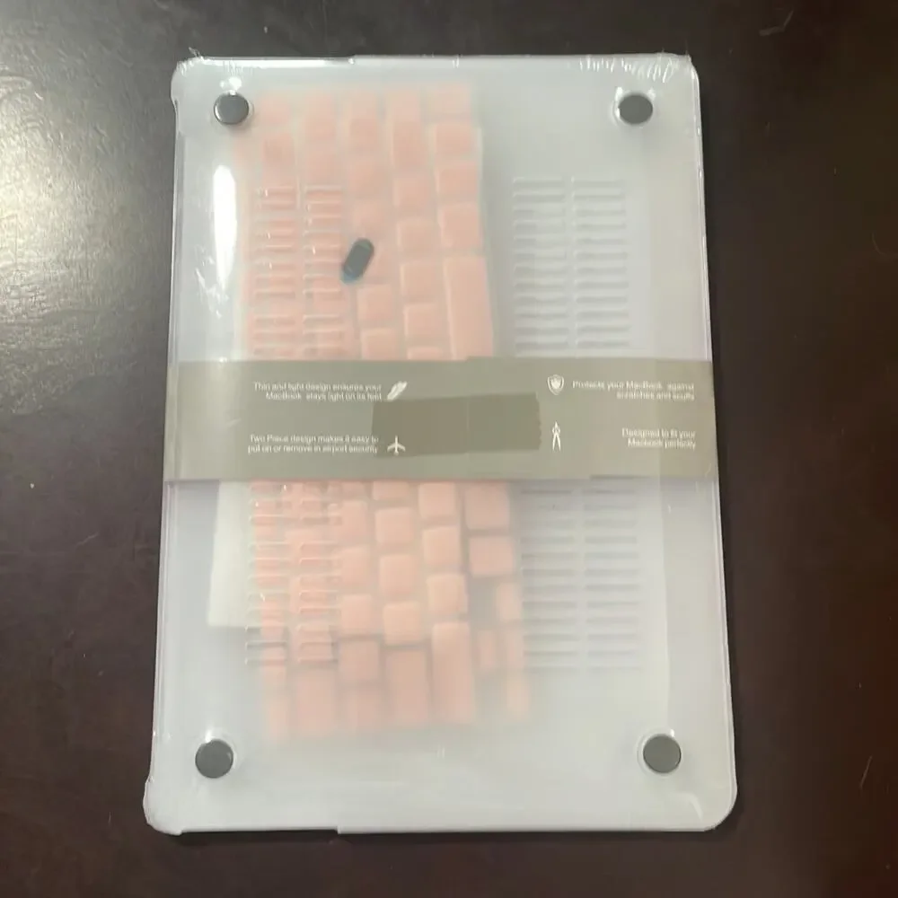 MacBook Air 13” pink floral shell